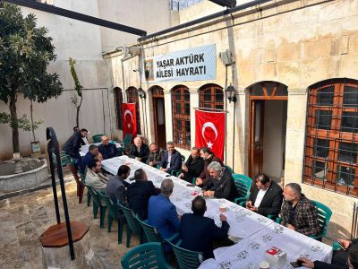 AK Parti Kilis İl Teşkilatı, Hayırsever İş İnsanı Alev Aktürk'ün Ruhuna Mevlid-i Şerif Düzenledi