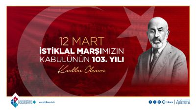 Türkiye, İstiklal Marşı'nın 103. yıldönümünü coşkuyla kutladı.