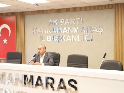 Kahramanmaraş'ta AK Parti İl Başkanlığı tarafından düzenlenen haftalık yönetim kurulu toplantısında gündemdeki konular ele alındı.