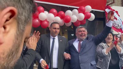 Kilis'te CHP İl Başkanlığı Seçim Koordinasyon Merkezi açıldı