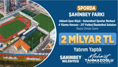 Şahinbey Belediyesi'nden Gençlere Spor İmkanı