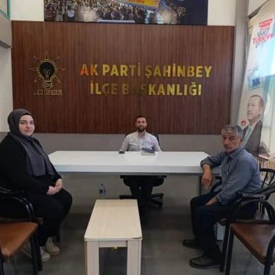 AK Parti Şahinbey İlçe Başkanlığı'nda Vatandaşlarla İletişim Kuruldu