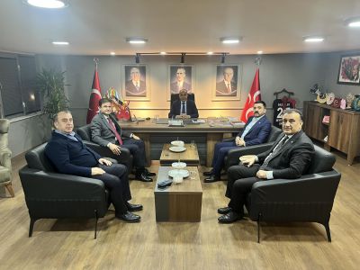 Türk Eğitim-Sen Genel Başkan Yardımcısı Selahattin Dolgun, MHP Gaziantep İl Başkanlığı'na ziyarette bulundu.