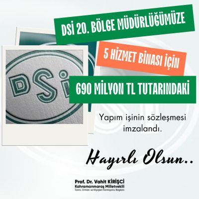 Kahramanmaraş'a 690 milyon TL'lik yeni hizmet binaları kazandırılacak.