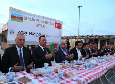 Kahramanmaraş'ta Azerbaycan-Türkiye İş Adamları Birliği ve Kahramanmaraşlılar Federasyonu iş birliğiyle 