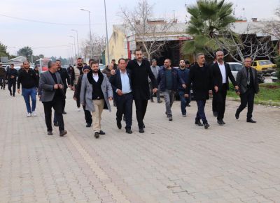 Kilis Sanayi Sitesinde Esnafla Buluşma: Politikacılar, Sektörün Sorunlarını Dinledi