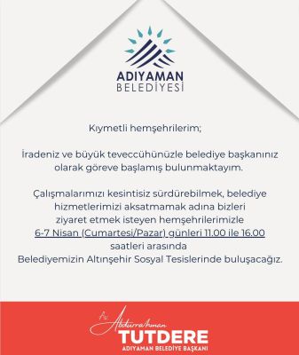 Adıyaman'da Toplumsal Dayanışmayı Güçlendirecek Bir Etkinlik Düzenlenecek!